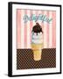 Ice Cream Shoppe IV-Paul Brent-Framed Art Print