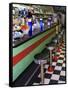 Ice Cream Soda Fountain, Apalachicola, Florida, USA-Joanne Wells-Framed Stretched Canvas