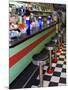 Ice Cream Soda Fountain, Apalachicola, Florida, USA-Joanne Wells-Mounted Photographic Print