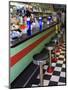 Ice Cream Soda Fountain, Apalachicola, Florida, USA-Joanne Wells-Mounted Photographic Print