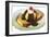 Ice Cream Sundae on Pound Cake-null-Framed Art Print