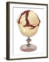 Ice Cream Sundae-null-Framed Art Print