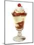 Ice Cream Sundae-null-Mounted Art Print