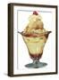 Ice Cream Sundae-null-Framed Art Print