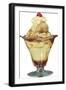 Ice Cream Sundae-null-Framed Art Print