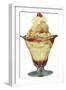 Ice Cream Sundae-null-Framed Art Print