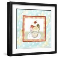 Ice Cream Sundae-Megan Meagher-Framed Art Print