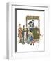 Ice Cream Vendor, London-Phil May-Framed Art Print