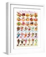 Ice Cream-null-Framed Art Print