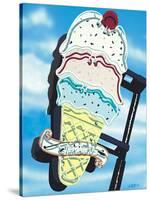 Ice Cream-Anthony Ross-Stretched Canvas