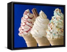 Ice Cream-null-Framed Stretched Canvas