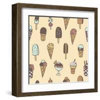 Ice Cream-Tasiania-Framed Art Print