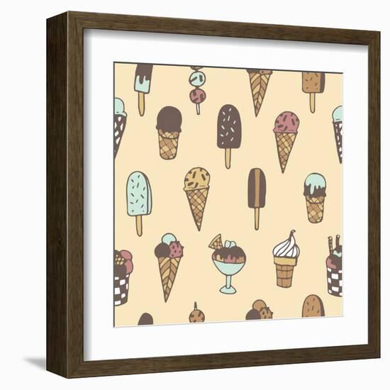 Ice Cream-Tasiania-Framed Art Print