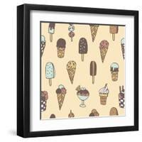 Ice Cream-Tasiania-Framed Art Print