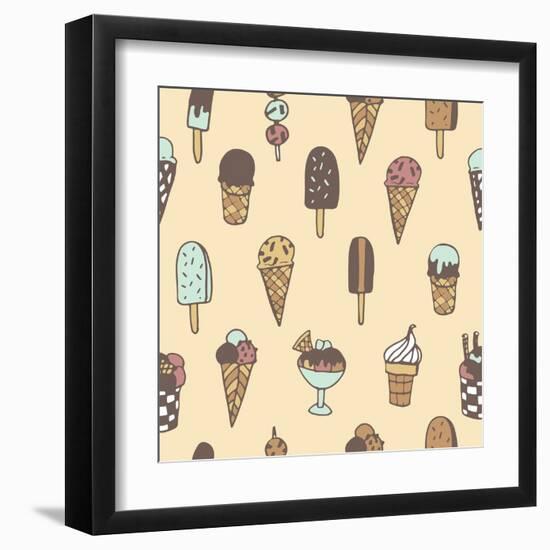 Ice Cream-Tasiania-Framed Art Print