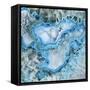 Ice Crystal Geode-GI ArtLab-Framed Stretched Canvas