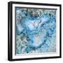 Ice Crystal Geode-GI ArtLab-Framed Giclee Print