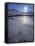 Ice-Crystals of a Creek in Brooks Range, Alaska, USA-Hugh Rose-Framed Stretched Canvas