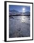 Ice-Crystals of a Creek in Brooks Range, Alaska, USA-Hugh Rose-Framed Photographic Print