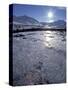 Ice-Crystals of a Creek in Brooks Range, Alaska, USA-Hugh Rose-Stretched Canvas