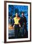 ICE CUBE; CUBA GOODING JR.. "BOYZ N THE HOOD: INCREASE THE PEACE" [1991] (BOYZ N THE HOOD), dire...-null-Framed Photographic Print