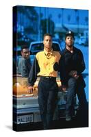 ICE CUBE; CUBA GOODING JR.. "BOYZ N THE HOOD: INCREASE THE PEACE" [1991] (BOYZ N THE HOOD), dire...-null-Stretched Canvas