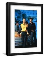 ICE CUBE; CUBA GOODING JR.. "BOYZ N THE HOOD: INCREASE THE PEACE" [1991] (BOYZ N THE HOOD), dire...-null-Framed Photographic Print