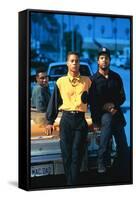 ICE CUBE; CUBA GOODING JR.. "BOYZ N THE HOOD: INCREASE THE PEACE" [1991] (BOYZ N THE HOOD), dire...-null-Framed Stretched Canvas