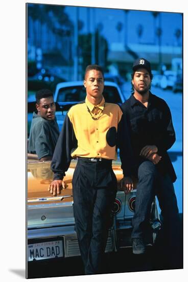 ICE CUBE; CUBA GOODING JR.. "BOYZ N THE HOOD: INCREASE THE PEACE" [1991] (BOYZ N THE HOOD), dire...-null-Mounted Photographic Print