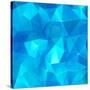 Ice Cubes Abstract Background-art_of_sun-Stretched Canvas