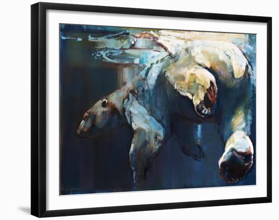 Ice Deep, 2016-Mark Adlington-Framed Giclee Print