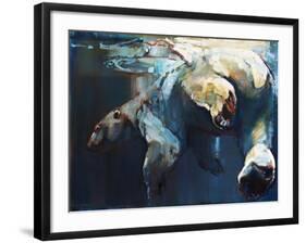 Ice Deep, 2016-Mark Adlington-Framed Giclee Print