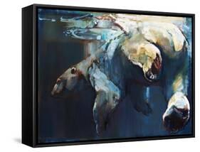 Ice Deep, 2016-Mark Adlington-Framed Stretched Canvas