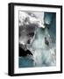 Ice Details in Franz Josef Glacier-Tristan Shu-Framed Photographic Print