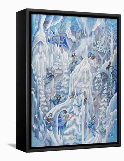 Ice Fairies-Bill Bell-Framed Stretched Canvas