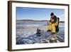 Ice Fishing-songbird839-Framed Photographic Print