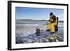 Ice Fishing-songbird839-Framed Photographic Print