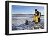 Ice Fishing-songbird839-Framed Photographic Print
