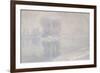 Ice Floes, 1893-Claude Monet-Framed Giclee Print