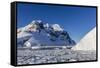 Ice Floes Choke the Waters of the Lemaire Channel, Antarctica, Polar Regions-Michael Nolan-Framed Stretched Canvas