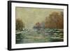 Ice Floes Near Vetheuil (Le Debacle Pres De Vetheuil), 1880-Claude Monet-Framed Giclee Print