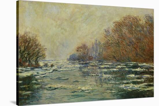 Ice Floes Near Vetheuil (Le Debacle Pres De Vetheuil), 1880-Claude Monet-Stretched Canvas