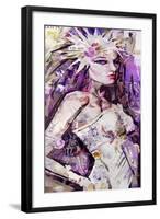 Ice Flower-James Grey-Framed Art Print