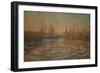 Ice Flows on the Seine, 1880-Claude Monet-Framed Giclee Print