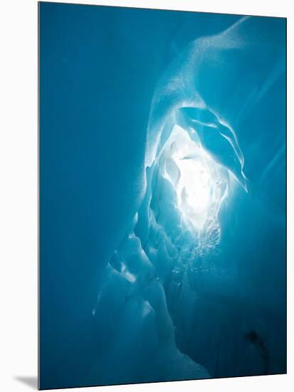 Ice Formation in Franz Josef Glacier, South Island, New Zealand-David Wall-Mounted Photographic Print