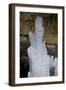 Ice Formation in Ledena Pecina Ice Cave Inside Obla Glava, Durmitor Np, Montenegro-Radisics-Framed Photographic Print