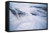 Ice Formations and Icicles on Cotopaxi Volcano, Cotopaxi National Park, Cotopaxi Province, Ecuador-Matthew Williams-Ellis-Framed Stretched Canvas