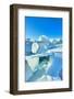 Ice formations on Lake Baikal, Siberia, Russia, March-Olga Kamenskaya-Framed Photographic Print