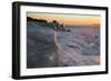 Ice Formations on Salt Water and Ice-Glazed Rocks Along Seashore of Long Island Sound-Lynn M^ Stone-Framed Photographic Print