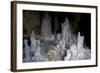 Ice Forming Stalagmite Structures in Ledena Pecina, Obla Glava, Durmitor Np, Montenegro-Radisics-Framed Photographic Print